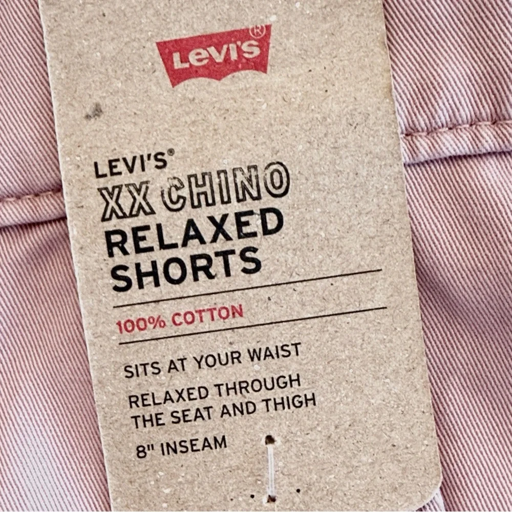 Levi’s XX Cotton Chino Relaxed Short 32 waist NWT